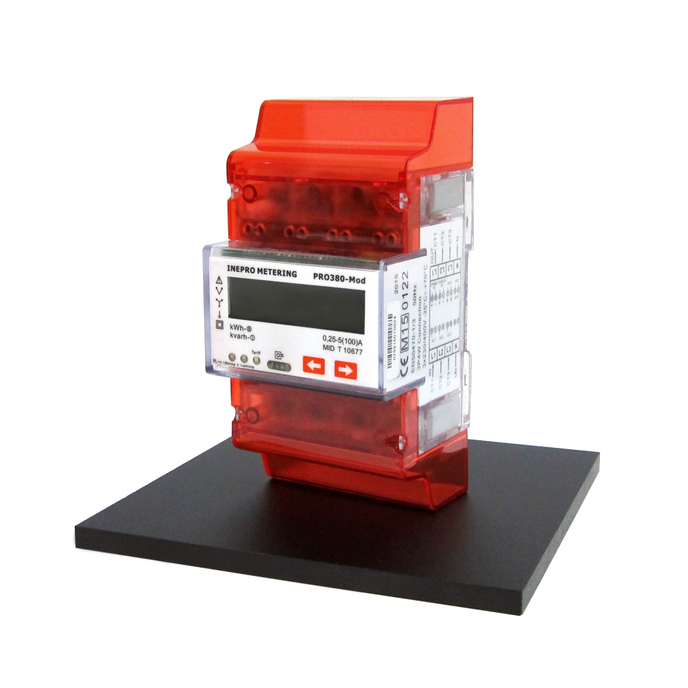 Inepro PRO380MOD 100A MID Certified Dual Tariff Single and Three Phase