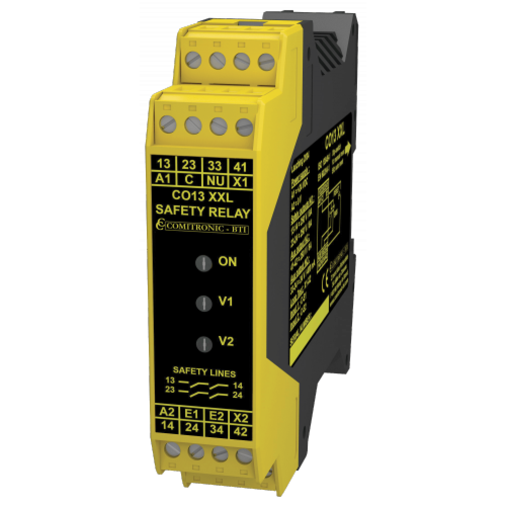 ComitronicBTI CO13 XXL Safety Relay Control of emergency stops