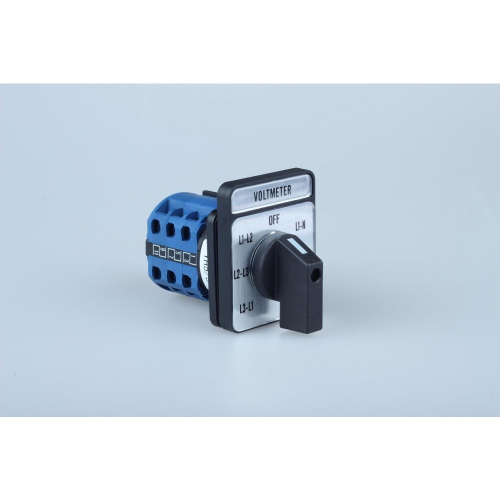 YH5/3 Voltage Panel Voltmeter Selector Switch With 7 Positions