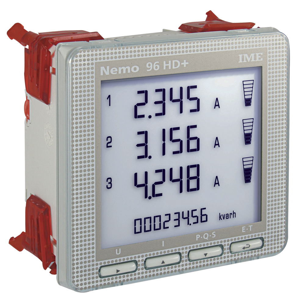 IME Nemo 96 HD+ Panel Mounted Single & Three Phase Network 0.5 Accuracy Class Multifunction