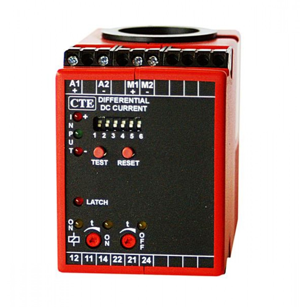 Thiim DDCA Differential DC Current Relay 55mm (5…200 mA IN, 4…12…20mA