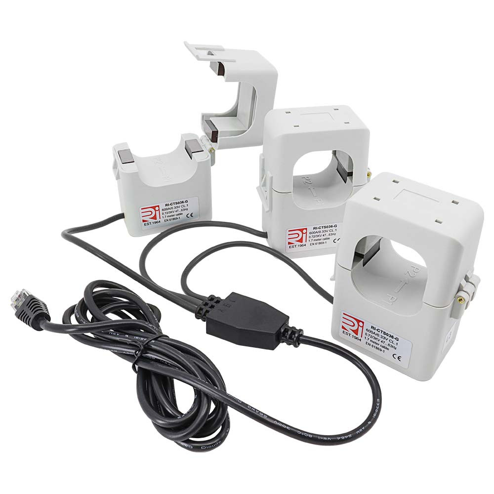 Rayleigh Instruments easywire RI-CTSYS-036-EW Mini Split Core Current ...