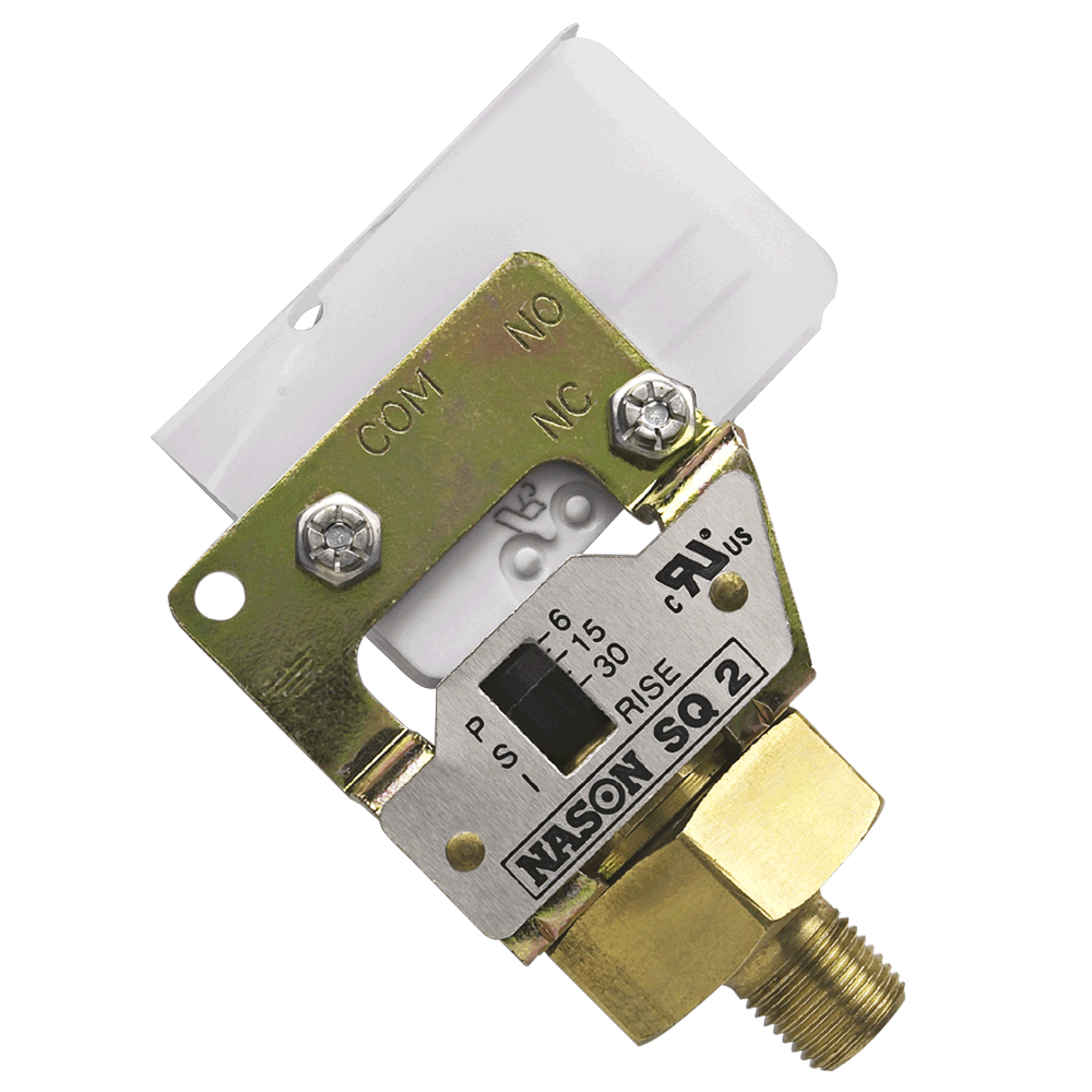 Nason SQ Low Pressure Switch 0.14 to 8.3bar (120psi) Rayleigh