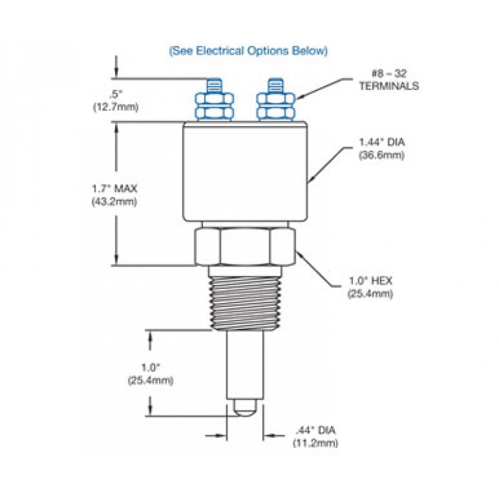 Nason HT Temperature Switch 4°C to 149°C (40°F to 300°F) Rayleigh
