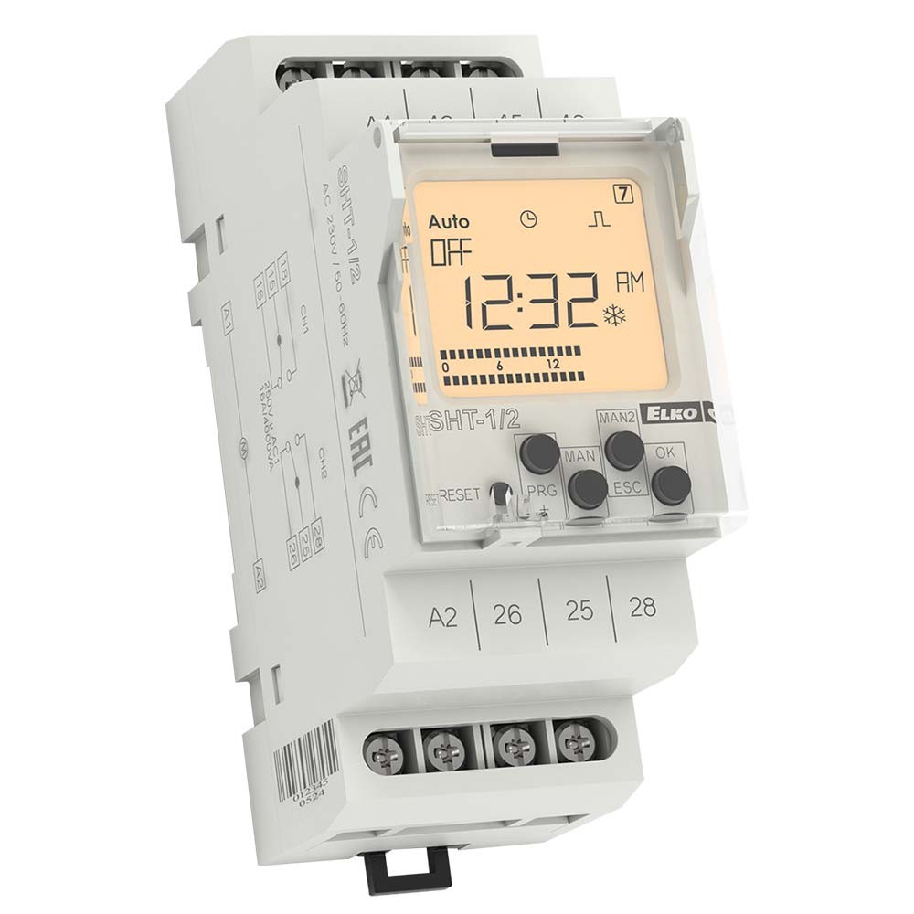 Elko SHT-1/2 Digital Time Switch Clock | Rayleigh Instruments Elko SHT-1/2 Digital Time Switch Clock | Rayleigh Instruments