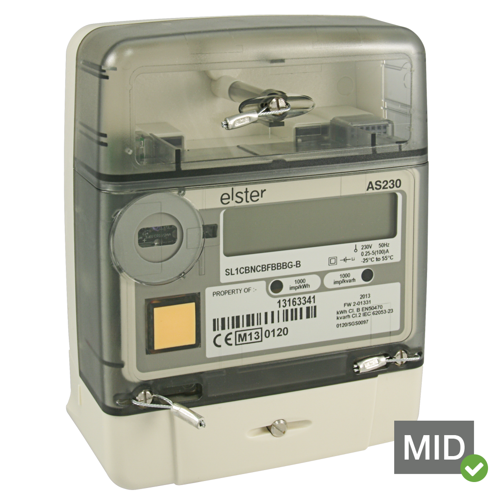 Elster single phase kwh meter