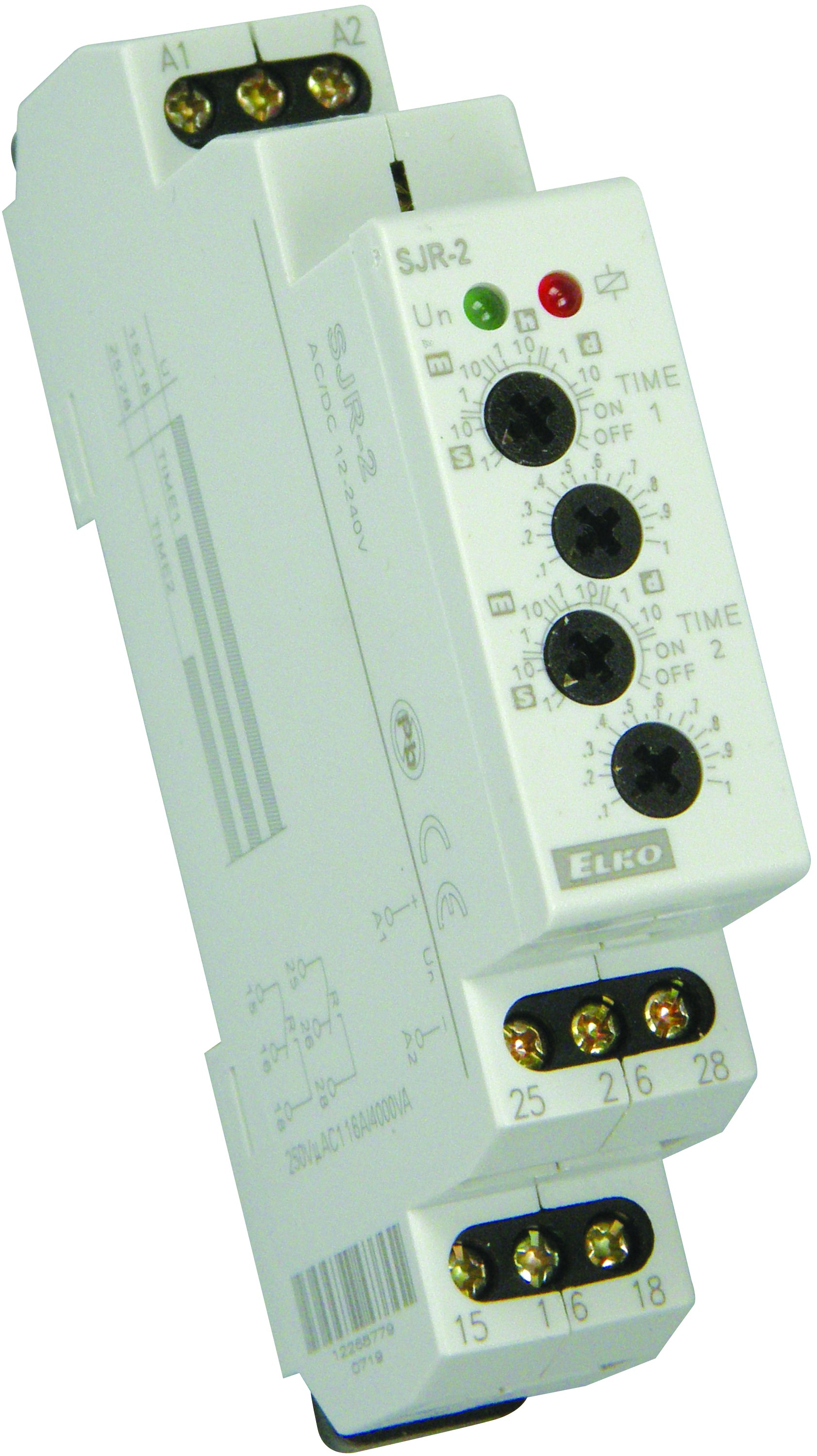 Elko SJR2 Doublestage Delay Unit Time Relays Two State Delay Unit