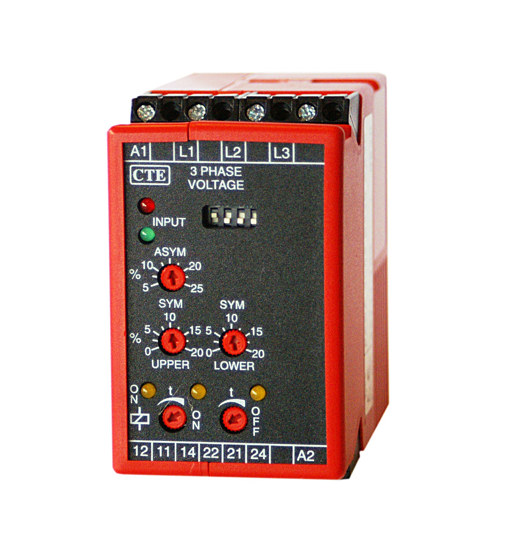 Thiim PADA Three Phase Voltage Control Relay 45mm | Rayleigh