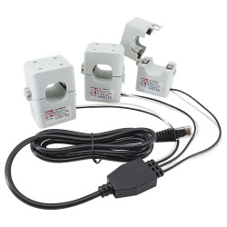 24mm cable aperture Mini 3-phase Split Core CT easywire