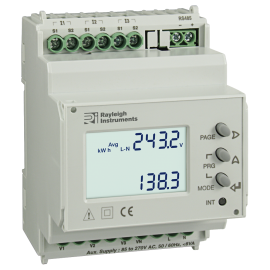 Rayleigh Instruments RI-384-C Din Rail Mounted Energy Meter