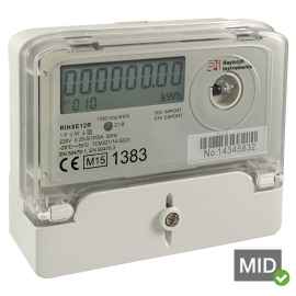 RIHXE12R Solar Generation Meter MID Certified