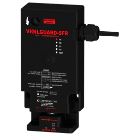 Comitronic-BTI VIGILGUARD-SFR Contactless safety interlocking with encoded striker for "casing / heavy door"