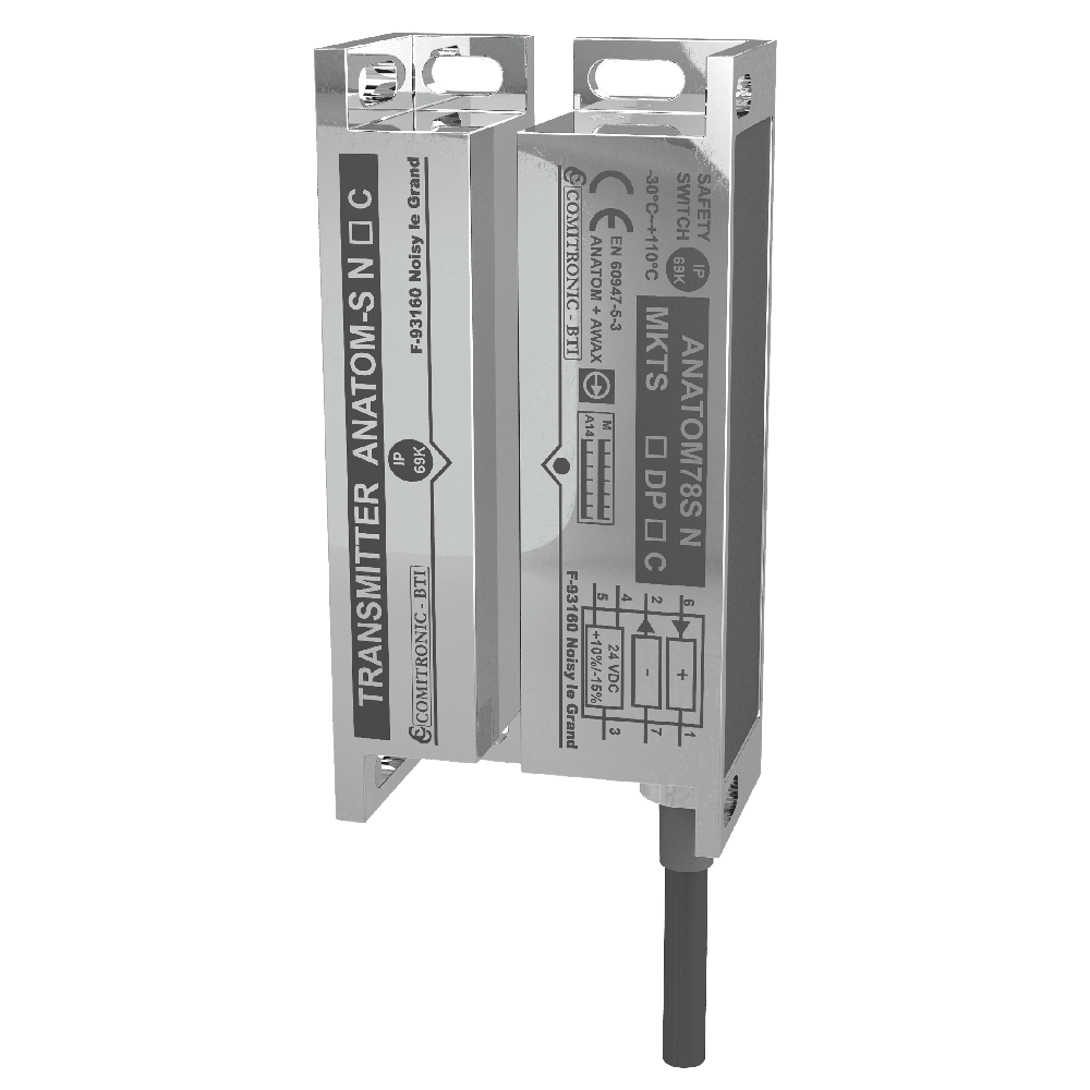 Comitronic-BTI ANATOM78S-N-MKTS Safety Switch Steel Stainless INOX316L