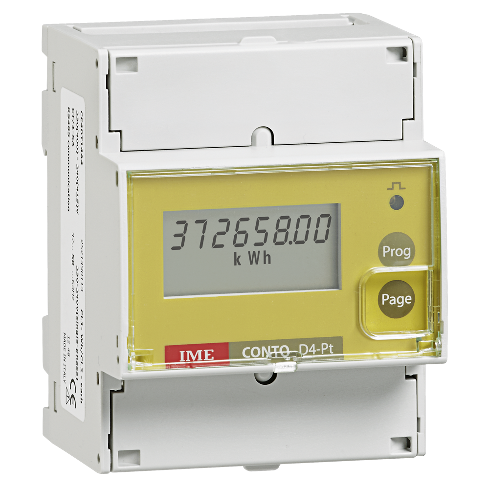 Conto D4-Pt - energy meter