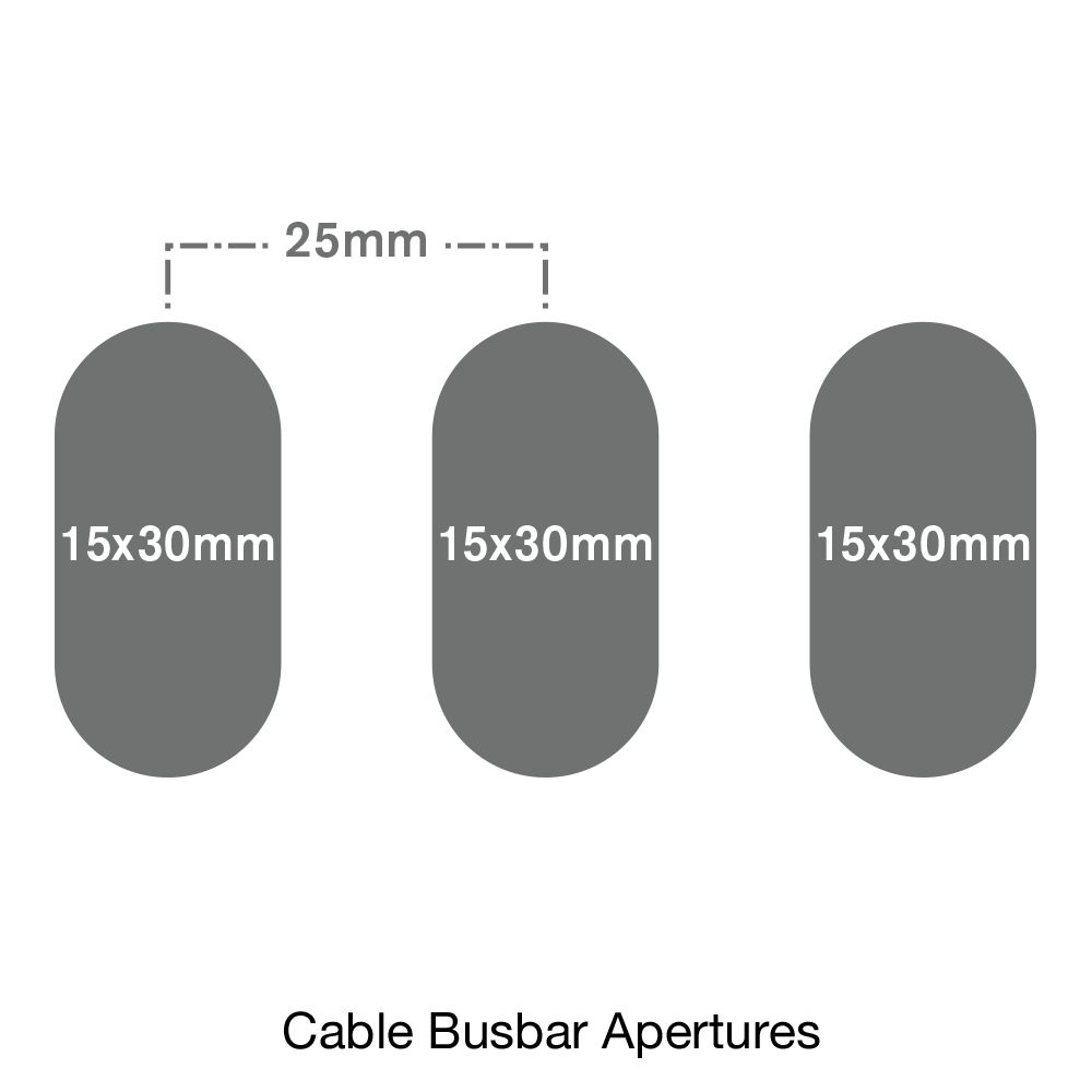 RI-CT240-EW Cable / Busbar Apertures
