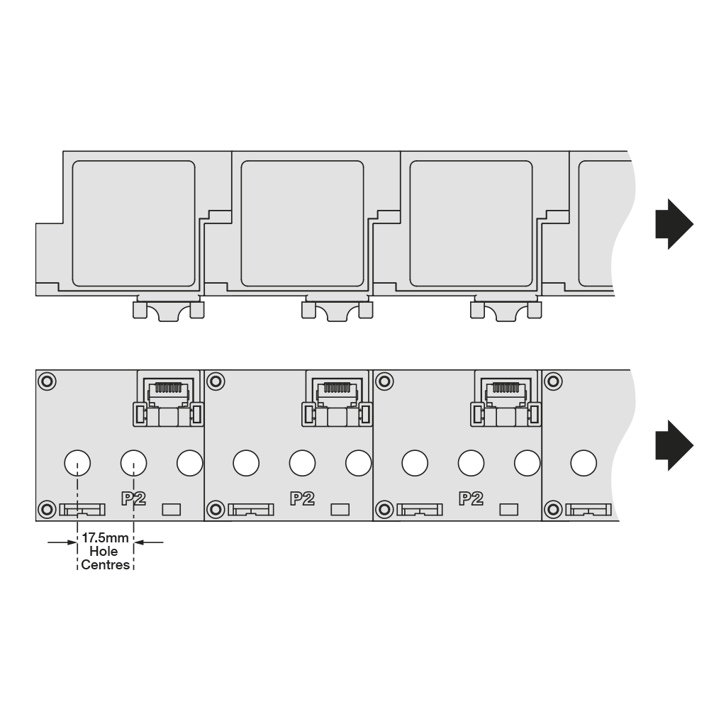 easywire RI-CT230-EW Interlocking Design