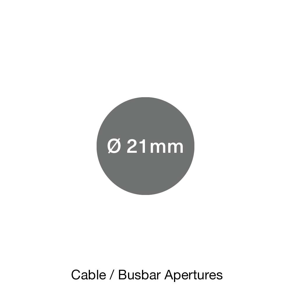 RI-CT-050-EW CT Busbar and Cable apertures