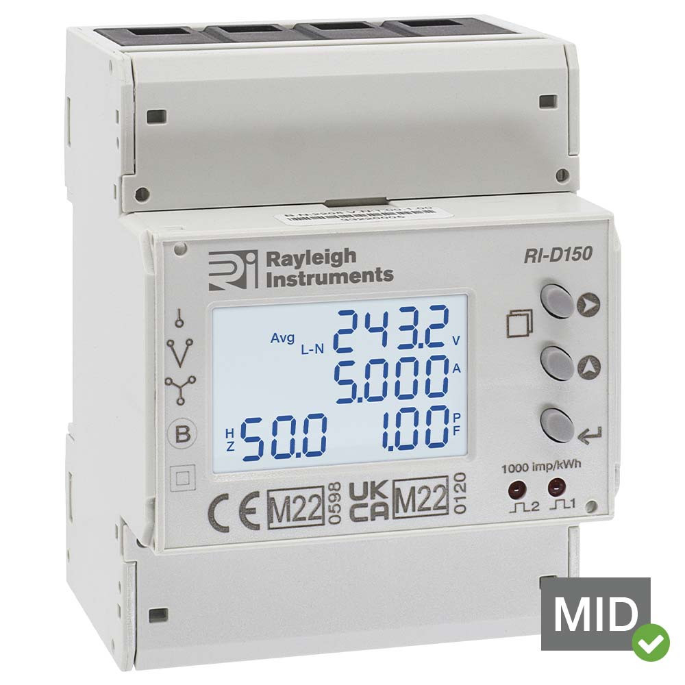 RI-D150 MID Approved Direct Connect Energy Meter
