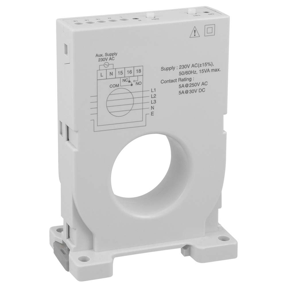 Earth Leakage Relay with Integral Transformer