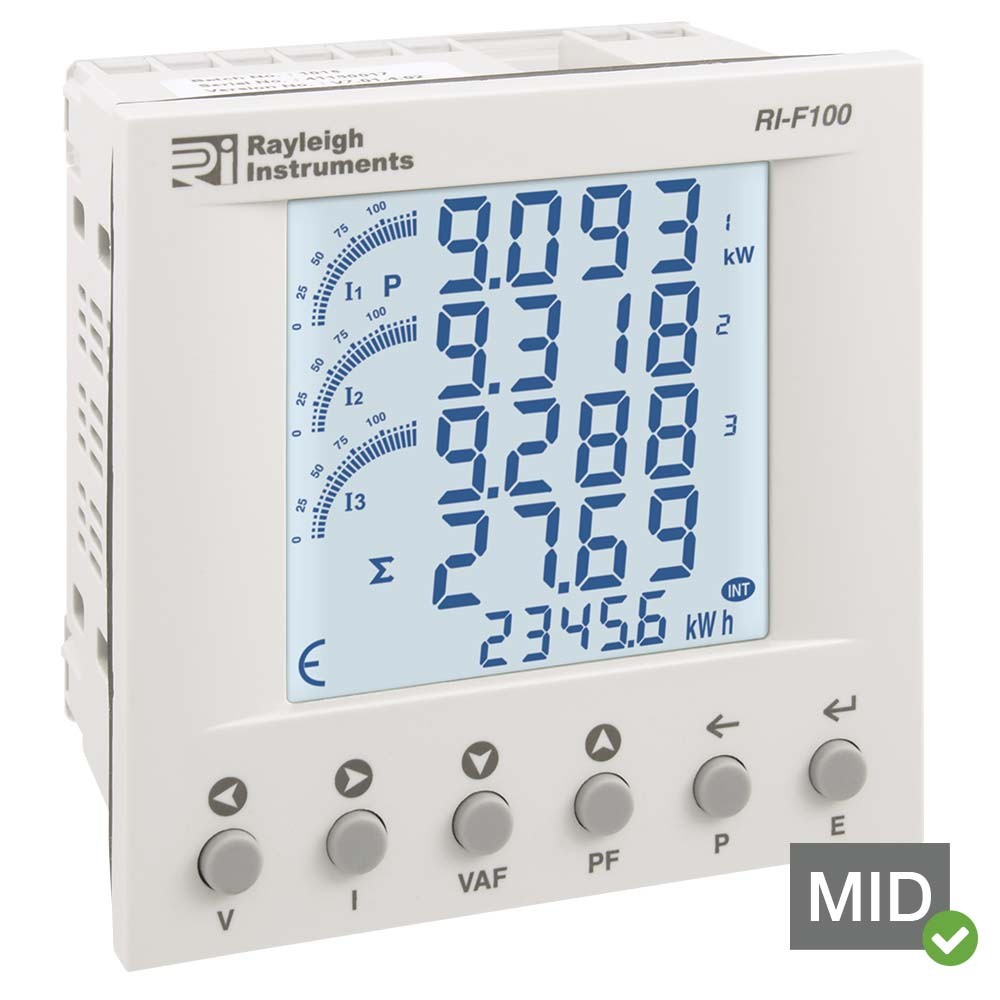 RI-F100 MID Certified Multifunction Energy Meter