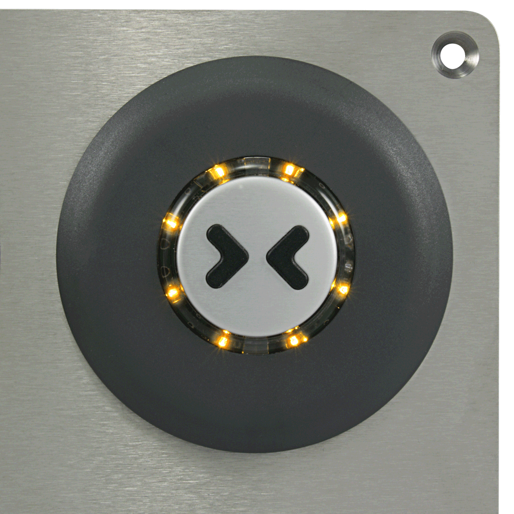 RTL-18UWC - close up of button illumination.