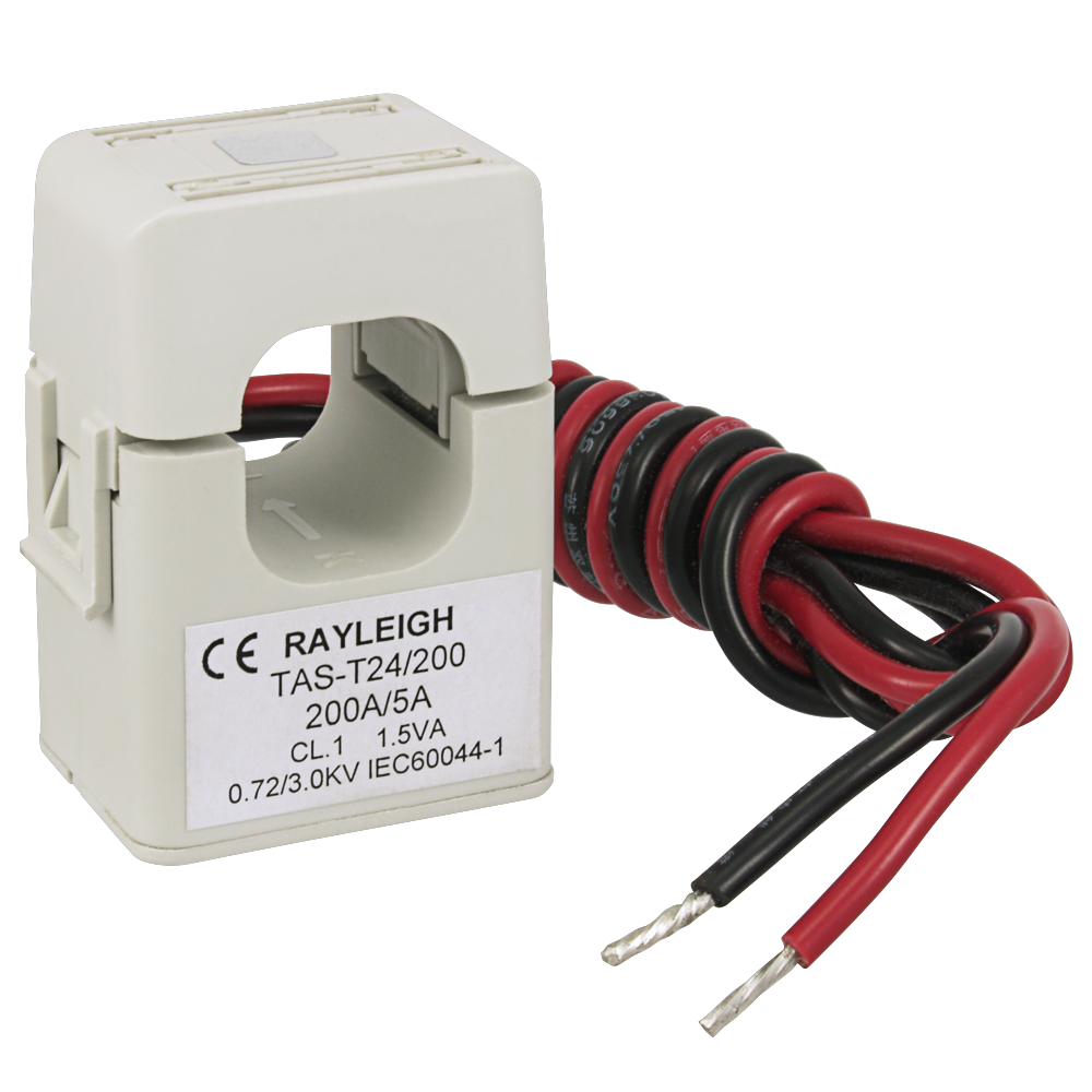 TAS-T24 Mini Split-Core Current Transformer - Gray