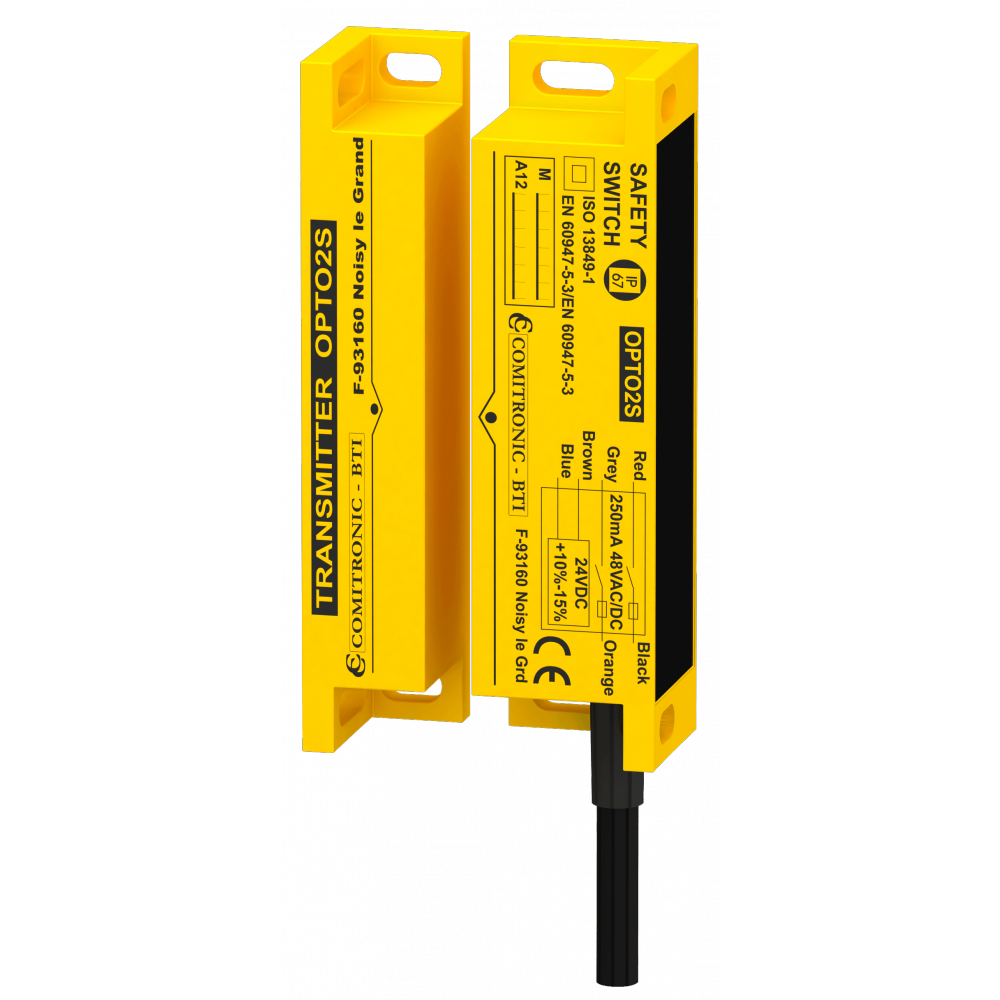 Comitronic-BTI OPTO2S Non contact coded safety switches 