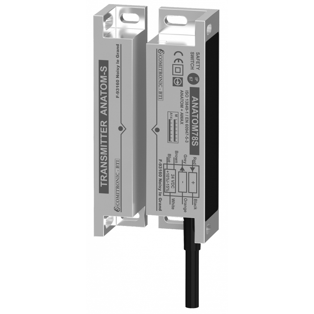 Comitronic-BTI ANATOM78SOX Safety Switch used with Safety Relay