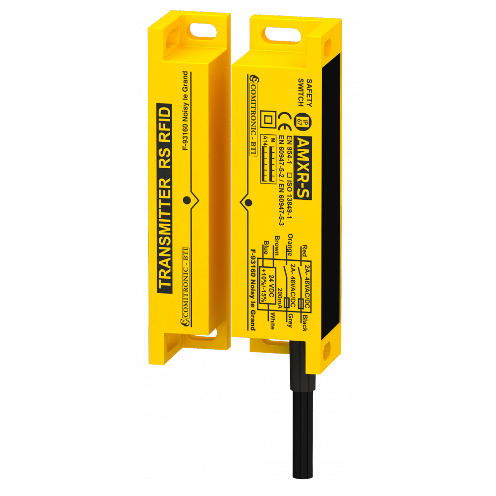 Comitronic-BTI AMXR-S Non Contact Coded Safety Switches with RFID encoding -  Polyamide