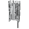 Comitronic-BTI ANATOM78S-N-MKTS Safety Switch Steel Stainless INOX316L - Position control for doors / casings on hazardous machinery