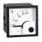IME RQ48E Single Phase Analogue Voltmeter for Alternating Voltage, 48x48mm, Scale length 90° 