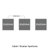 RI-CT248-EW Cable / Busbar Apertures
