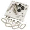 Fixing feet, DIN Rail clip, busbar screws and terminal seals for RI-CT240-EW easywire current transformer