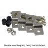 CT busbar mounting and fixing feet