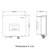 RI-Energyflow-Macro-R1 Grid-tied Inverter Dimensions