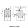 Protection CT dimensions - TAVA