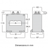 Protection CT TAWB dimensions