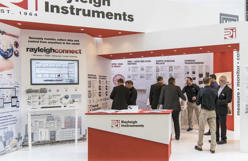 Rayleigh Instruments Exhibition Stand at Hannover Messe 2016