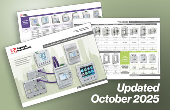 Meters and Current Transformers Brochure 2025