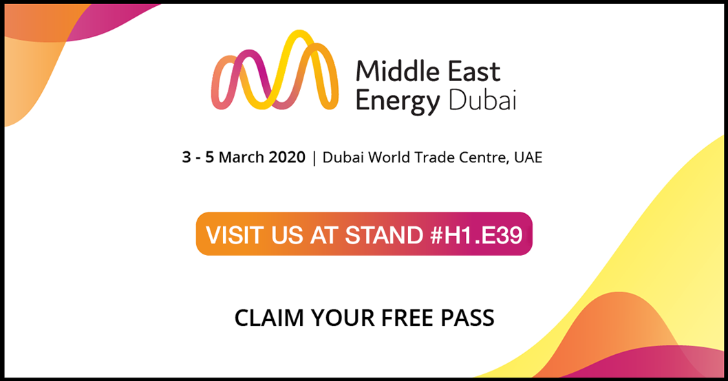 Middle East Energy Exhibition Dubai 2020 - FREE Pass