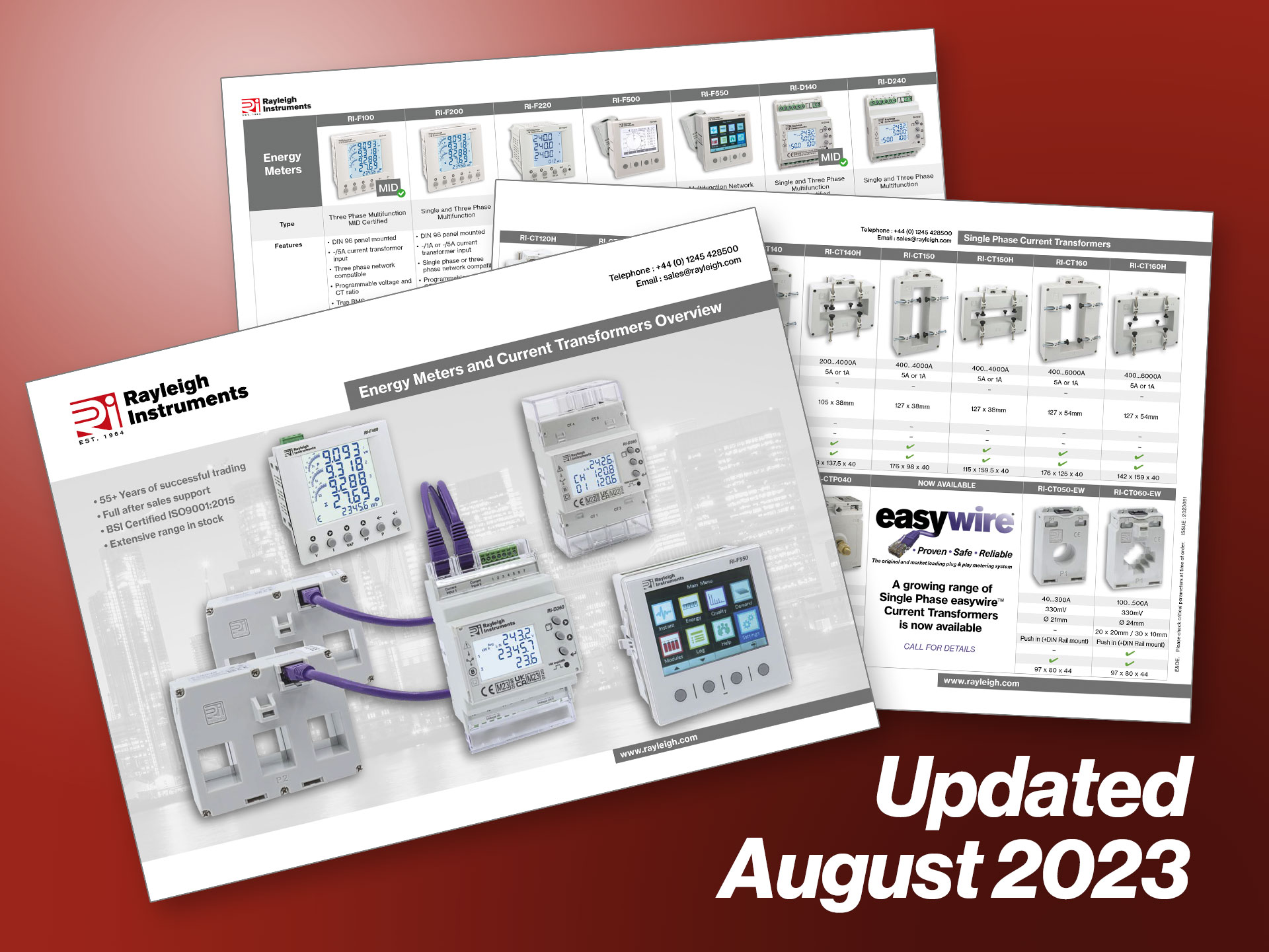 Meters and Current Transformers Brochure 2023