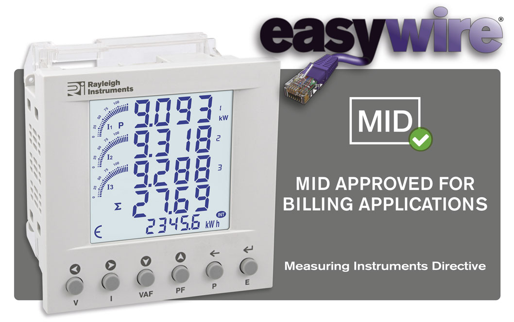 easywire RI-F300 MID Certified Multifunction Plug n Play Meter