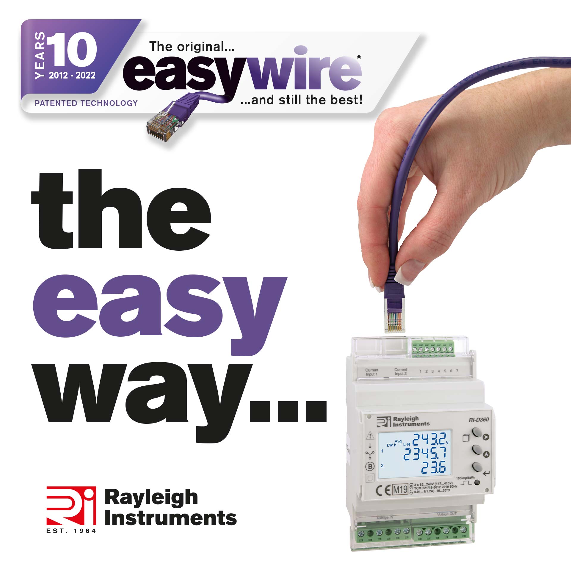 easywire 10th Anniversary 2012 to 2022