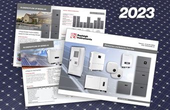 PV Inverters and Batteries Overview Brochure 2023