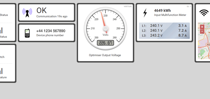 rayleighconnect virtual energy meters screen shot